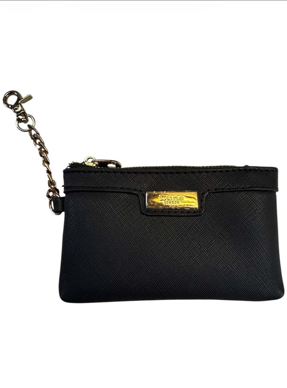 Dune London Black and White Animal Print Satchel with Matching Pouch - Picture 5 of 9